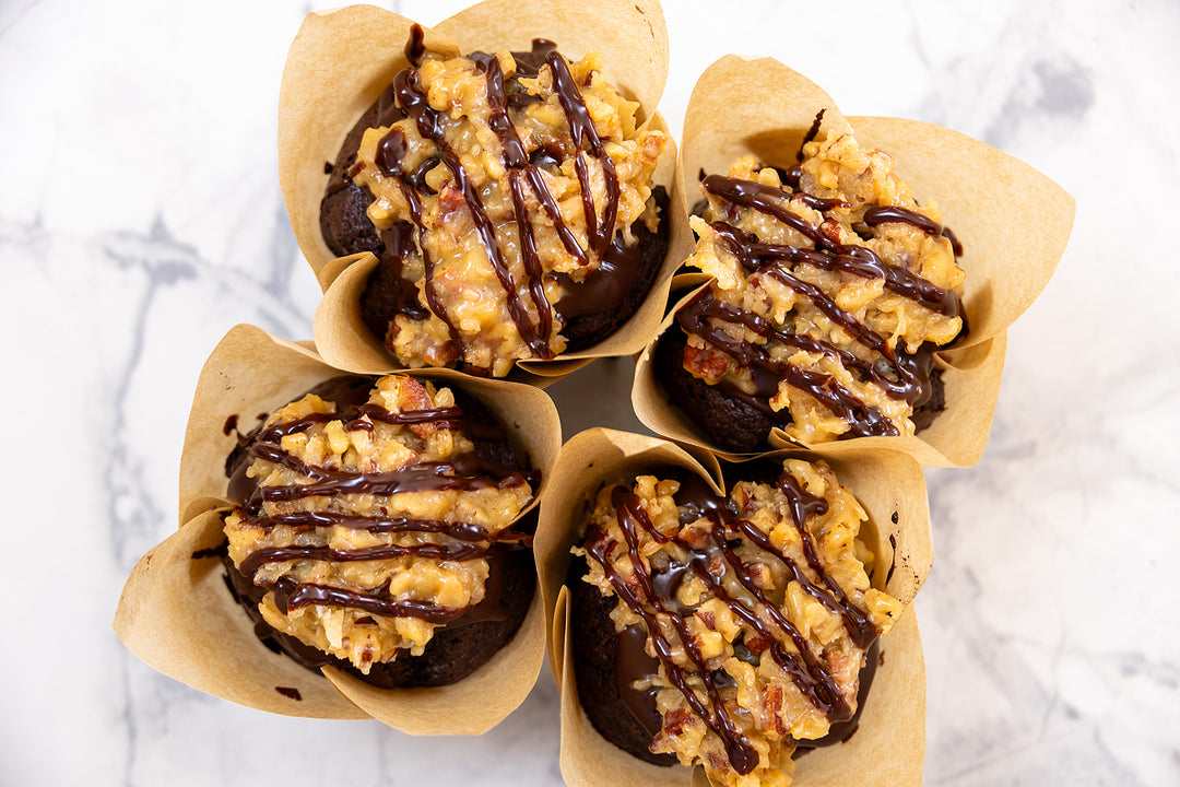 German Chocolate Cupcake (12 Count) LOCAL PICKUP ONLY